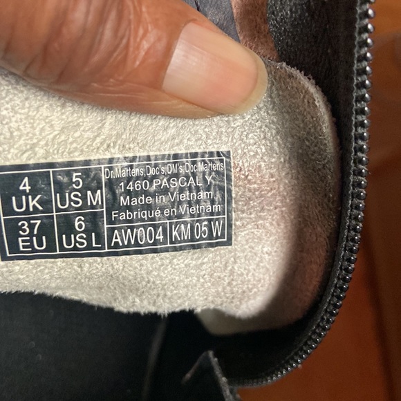 Dr.Marten 1460 Pascaly Iridescent Combat Boots - Picture 12 of 15